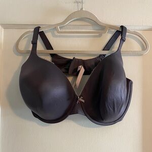 Victoria’s Secret Lined Perfect Coverage Bra Purple Grey Size 40DDD